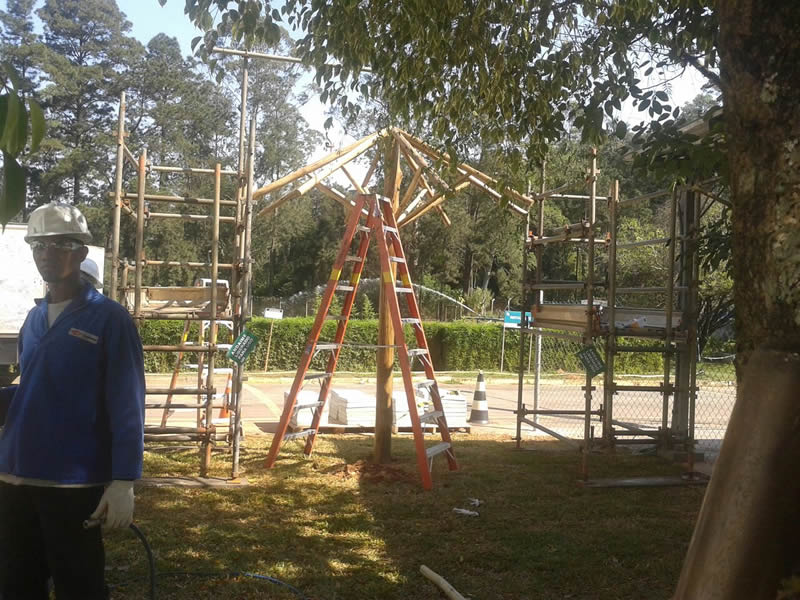 Revitaliza��o e paisagismo  empresa dow quimica